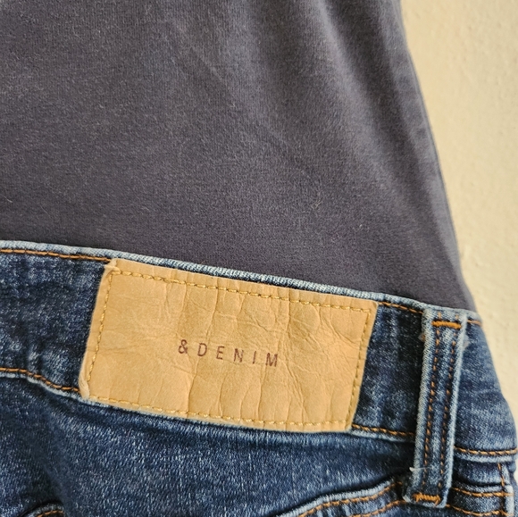 H&M 99% Cotton Maternity Jeans Medium - Picture 7 of 9